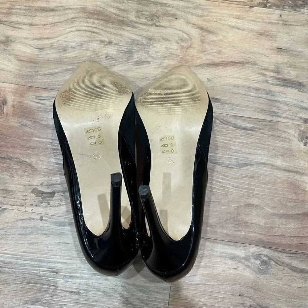 CARVELA KURT GEIGER |  Black Patent/Suede